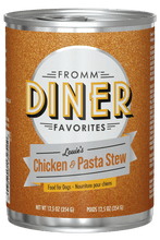 Load image into Gallery viewer, Fromm Diner Specials Louie&#39;s Chicken &amp; Pasta Stew Canned Dog Food
