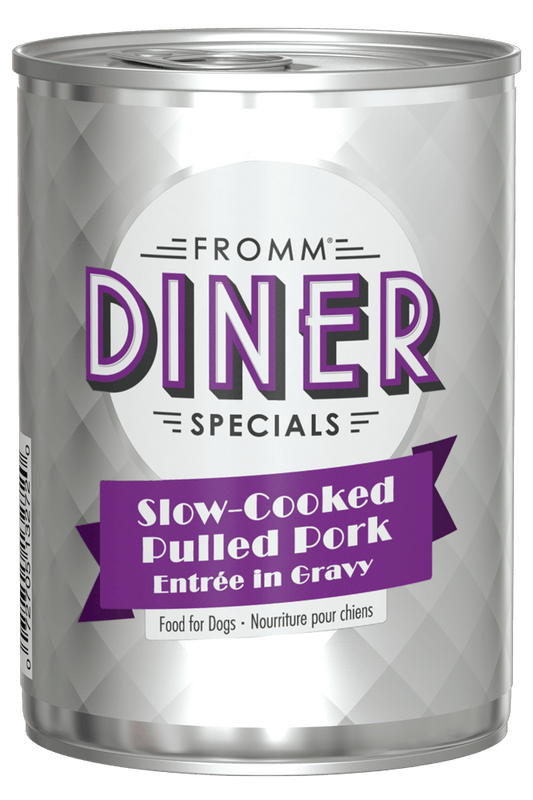 Fromm Diner Specials Slow-Cooked Pulled Pork Entree in Gravy Canned Dog Food