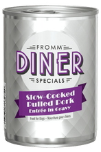 Load image into Gallery viewer, Fromm Diner Specials Slow-Cooked Pulled Pork Entree in Gravy Canned Dog Food
