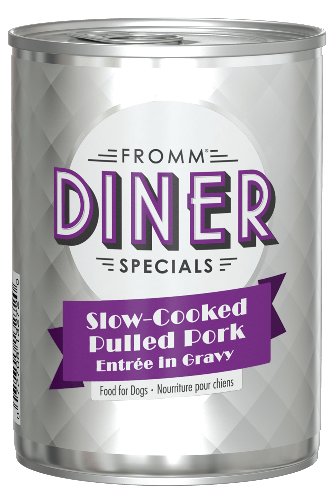 Fromm Diner Specials Slow-Cooked Pulled Pork Entree in Gravy Canned Dog Food