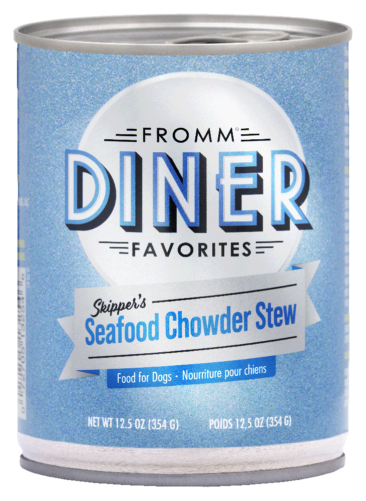 Fromm Diner Favorites Skipper's Seafood Chowder Stew 12.5 oz. Can