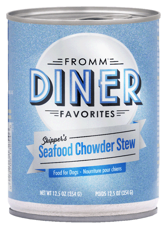 Fromm Diner Favorites Skipper's Seafood Chowder Stew 12.5 oz. Can