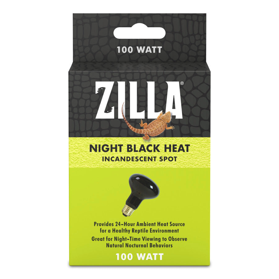 Zilla Night Black Heat Incandescent Spot Bulb