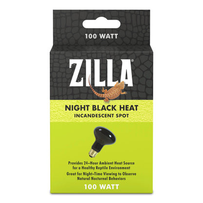 Zilla Night Black Heat Incandescent Spot Bulb