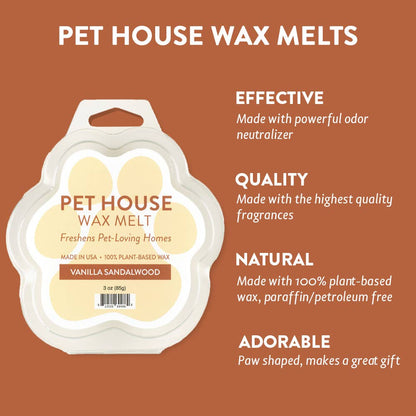 Vanilla Sandalwood Wax Melt 3 oz
