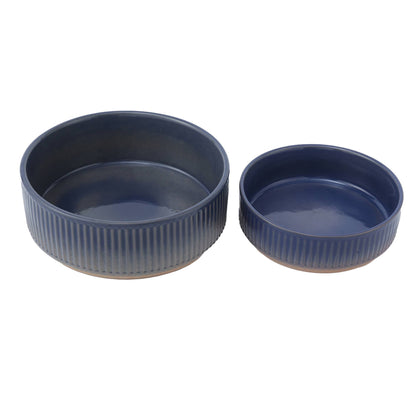 Skandi Pet Bowl: Blue / Large