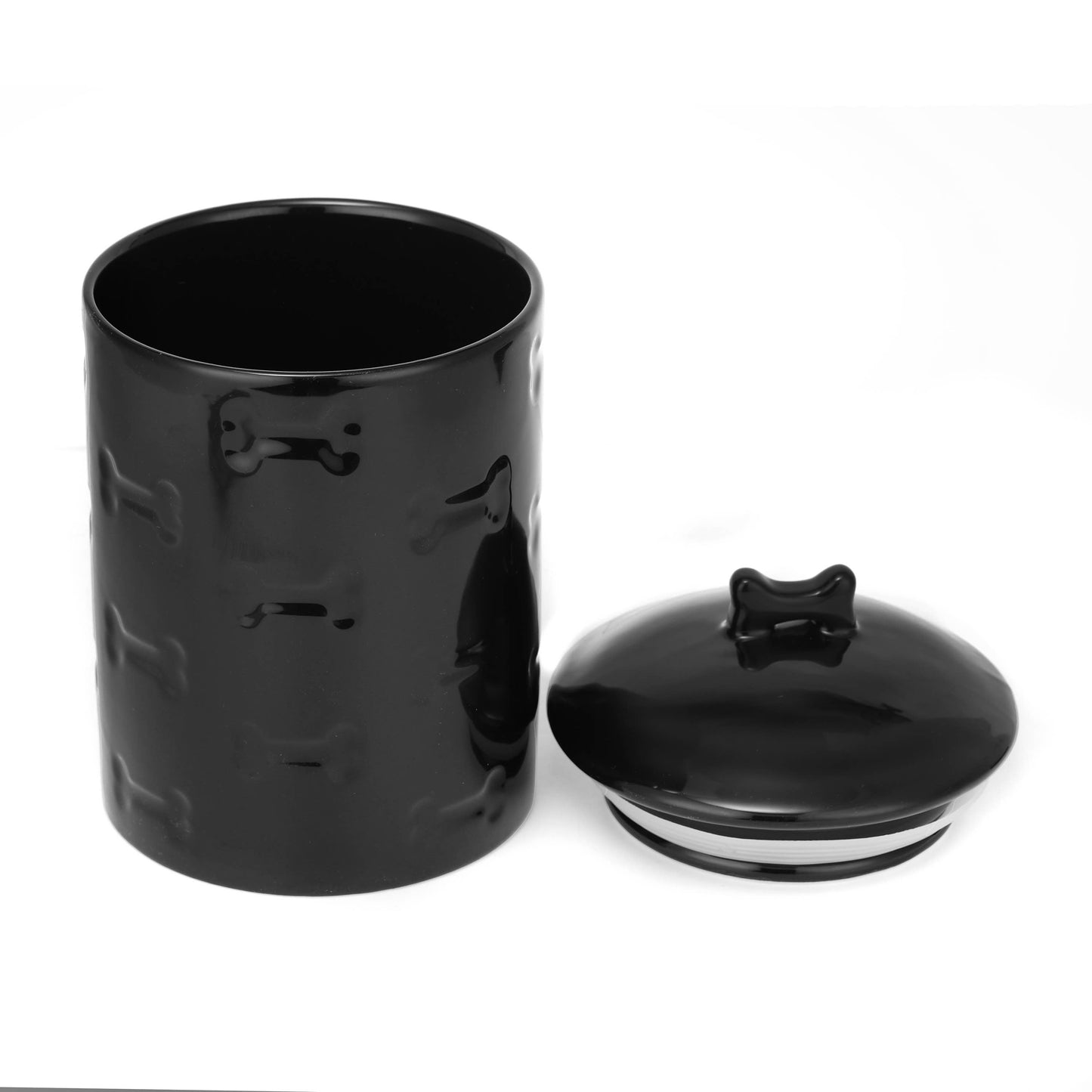 Manor Black Treat Jar