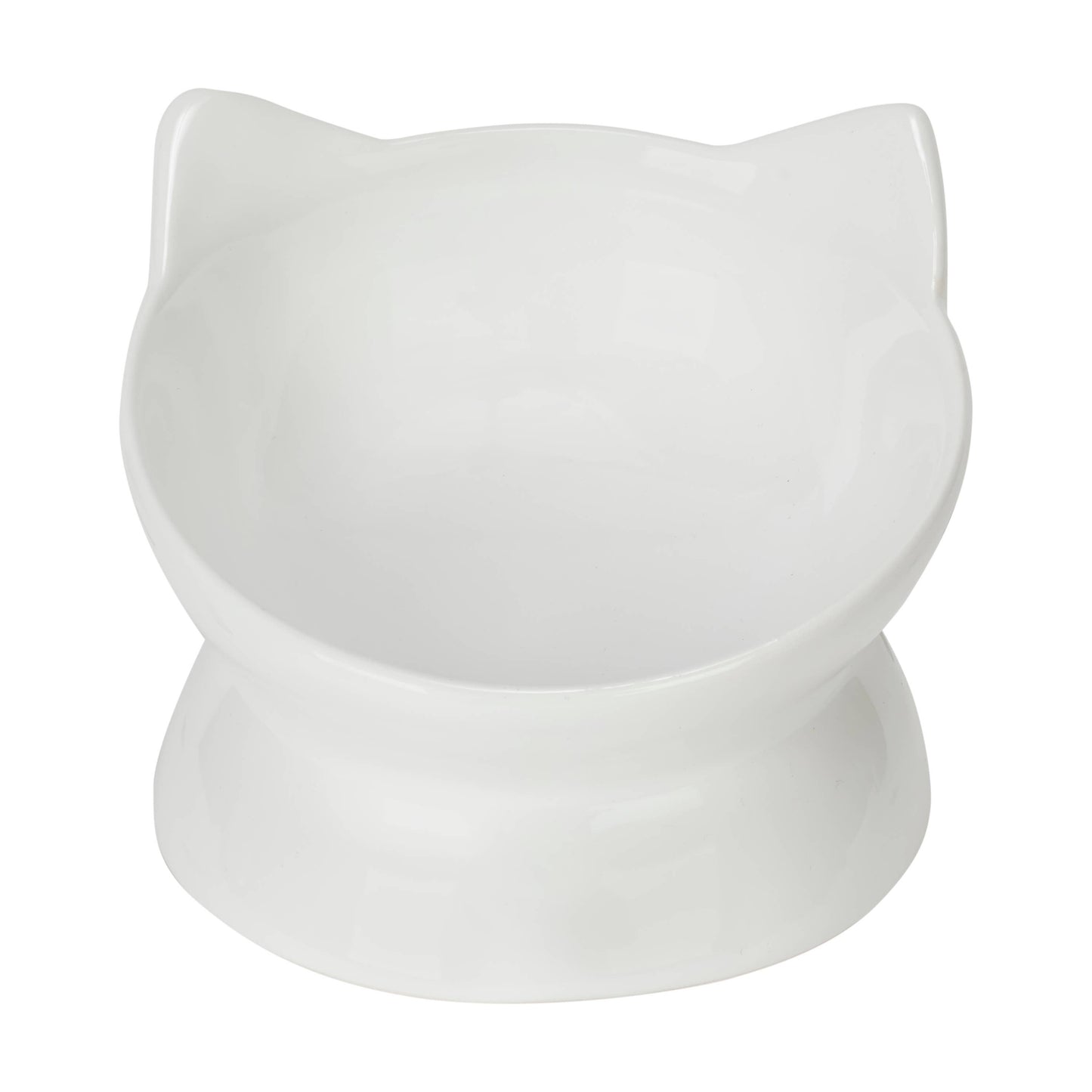 Oscar Tilt Cat Dish: Blue