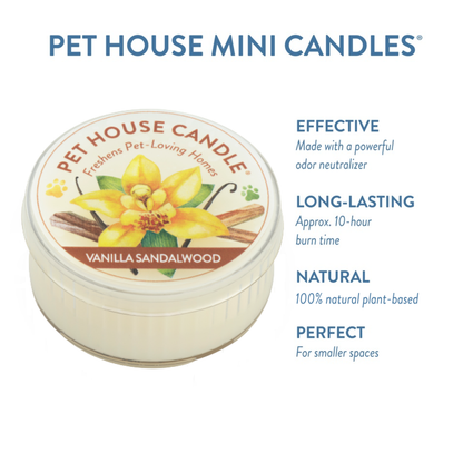 Vanilla Sandalwood Mini Candle 1.5 oz