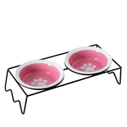 Wexford Dog Bowl Set: Cream