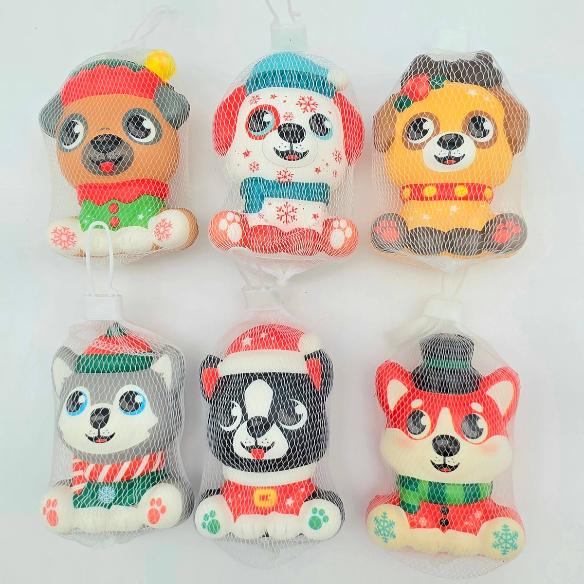 Christmas Animal Squishy Toy – Holiday Character Assorted Designs