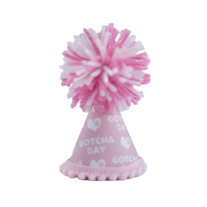 Pup Party Hats Gotcha Day Pink Party Hat: L