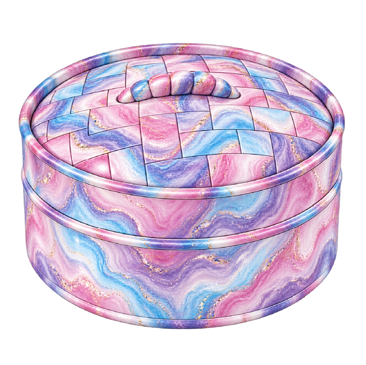 Fun Doh Mystery Gem Filled Squishy Dumpling Toy