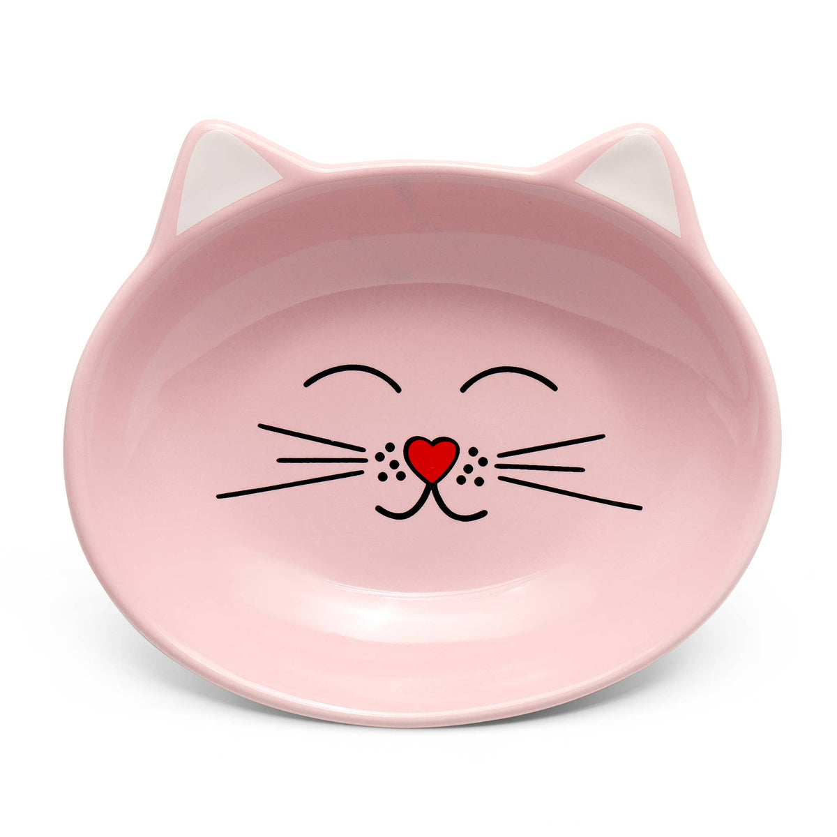 Oscar Cat Dish: White