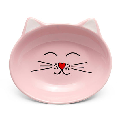 Oscar Cat Dish: Blue