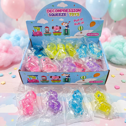 Glitter Unicorn Maltose Squishy Sensory Fidget Toy