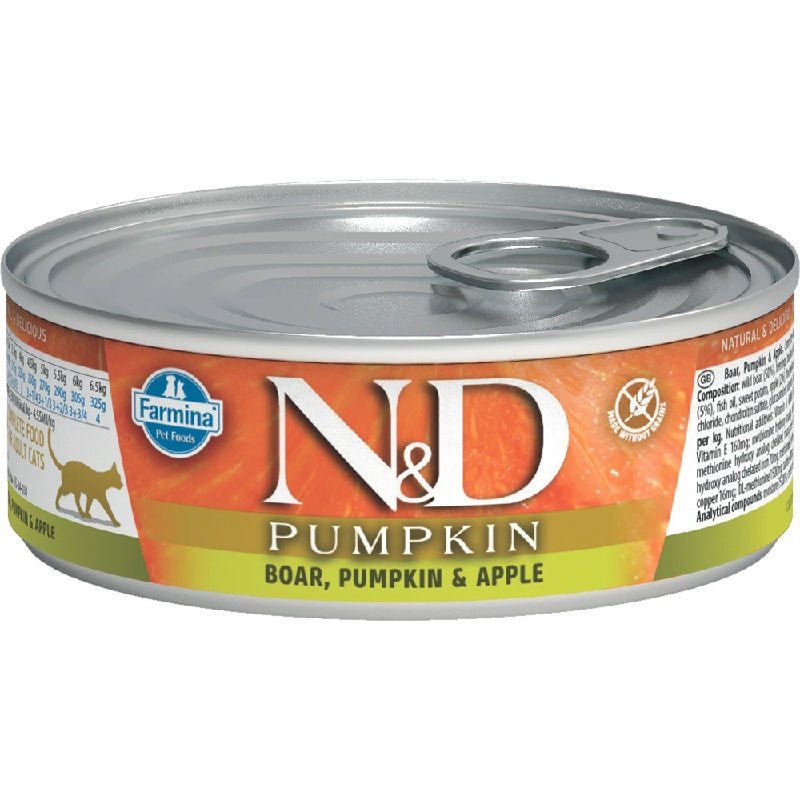 Farmina N&D Pumpkin Lamb, Pumpkin & Blueberry Recipe Canned Cat Food 2.5 oz
