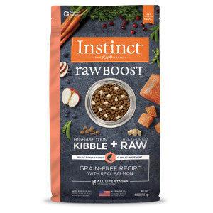 Instinct Raw Boost Adult Grain-Free Real Salmon Recipe Dry Dog Food