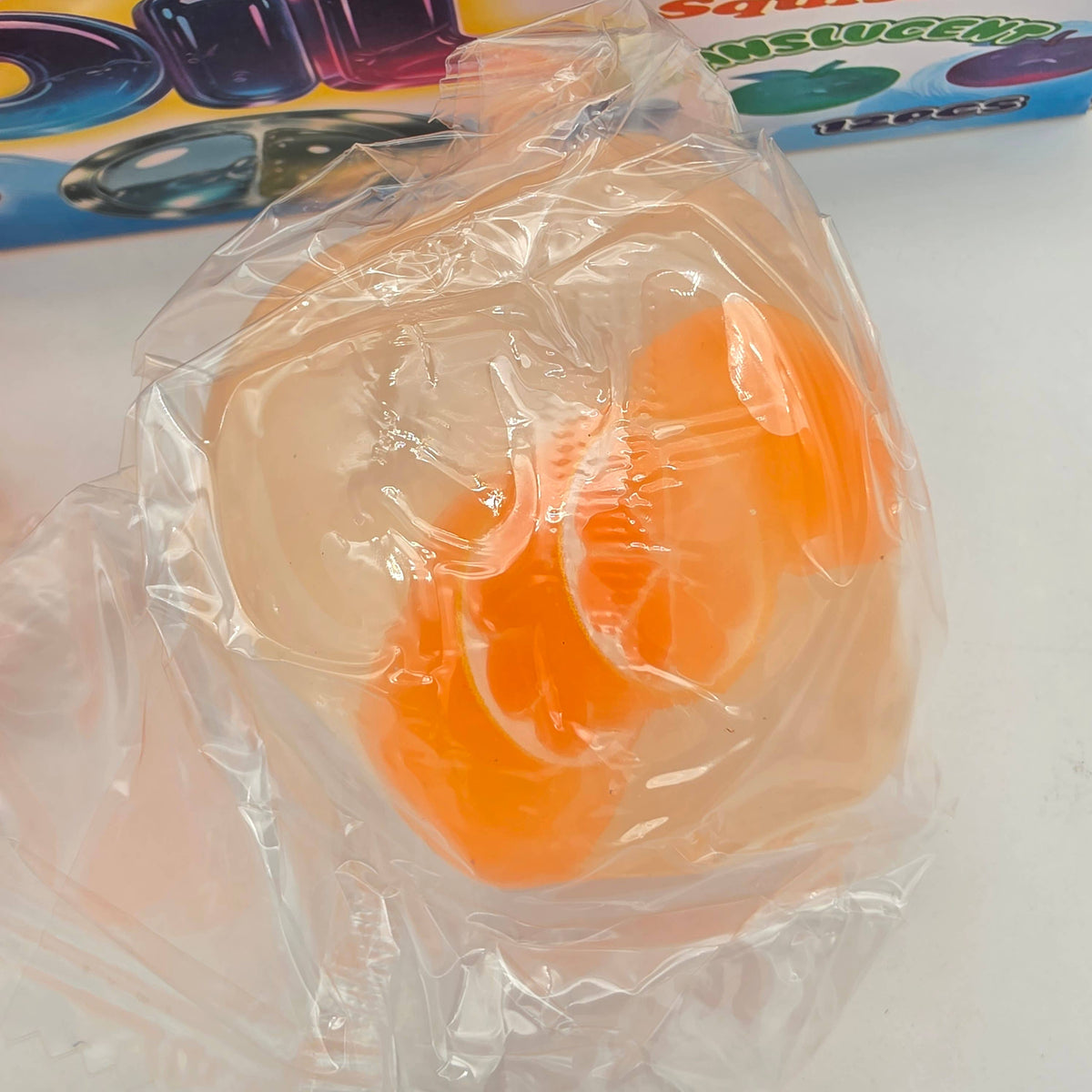Vaseline Fruit Ball Squishy Toy – Coconut Oil Jelly Squeeze