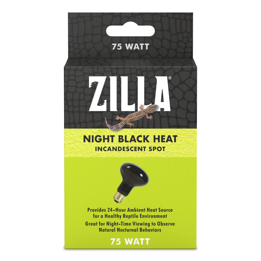 Zilla Night Black Heat Incandescent Spot Bulb
