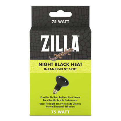 Zilla Night Black Heat Incandescent Spot Bulb