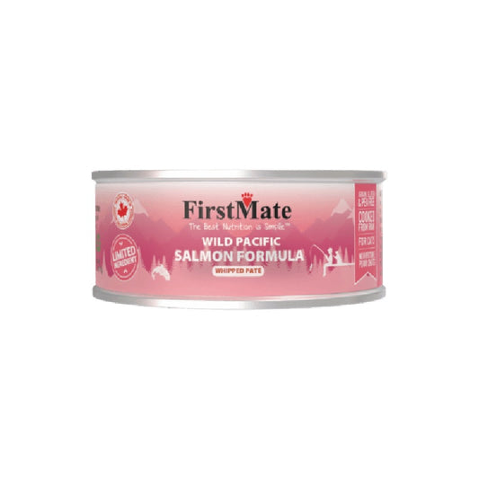 Firstmate Wild Pacific Salmon Formula Pate Canned Cat Food, 3.2 oz