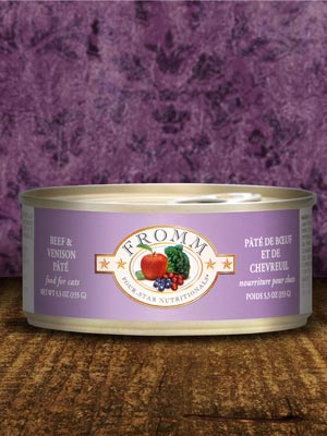 Fromm Beef & Venison Pate Canned Cat Food