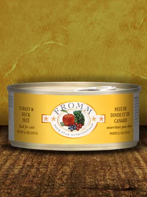 Fromm Turkey & Duck Pate Canned Cat Food