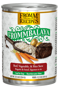 Fromm Frommbalaya Beef, Vegetable, & Rice Stew Canned Dog Food