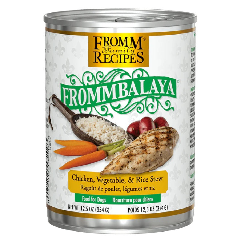 Fromm Frommbalaya Chicken, Vegetable. & Rice Stew Canned Dog Food