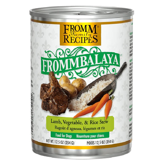 Fromm Frommbalaya Lamb, Vegetable, & Rice Stew Canned Dog Food