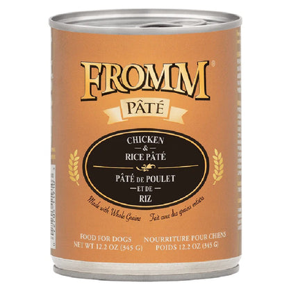 Fromm Chicken & Rice Pate Canned Dog Food