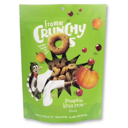 Fromm Crunchy O's Pumpkin Kran Pow Flavor Dog Treats