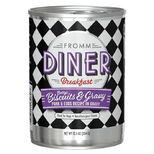 Fromm Diner Breakfast Betty's Biscuits & Gravy Canned Dog Food