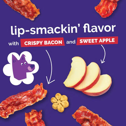 Fruitables Baked Apple & Crispy Bacon Dog Treats, 7 oz.