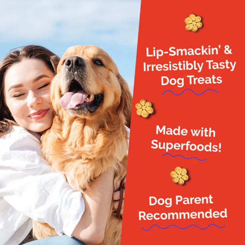 Fruitables Baked Apple & Crispy Bacon Dog Treats, 7 oz.