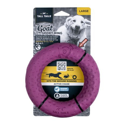 Tall Tails Sport Ring Dog Toy, Large