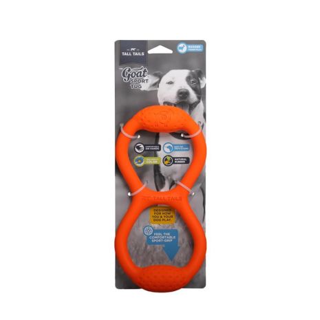 Tall Tails Goat Natural Rubber Tug Dog Toy