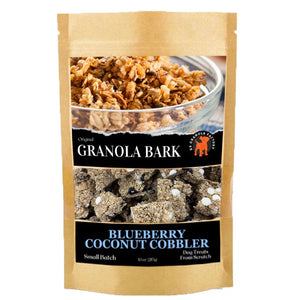 K9 Granola Factory Granola Bark Blueberry Coconut Cobbler Dog Treats 10 oz