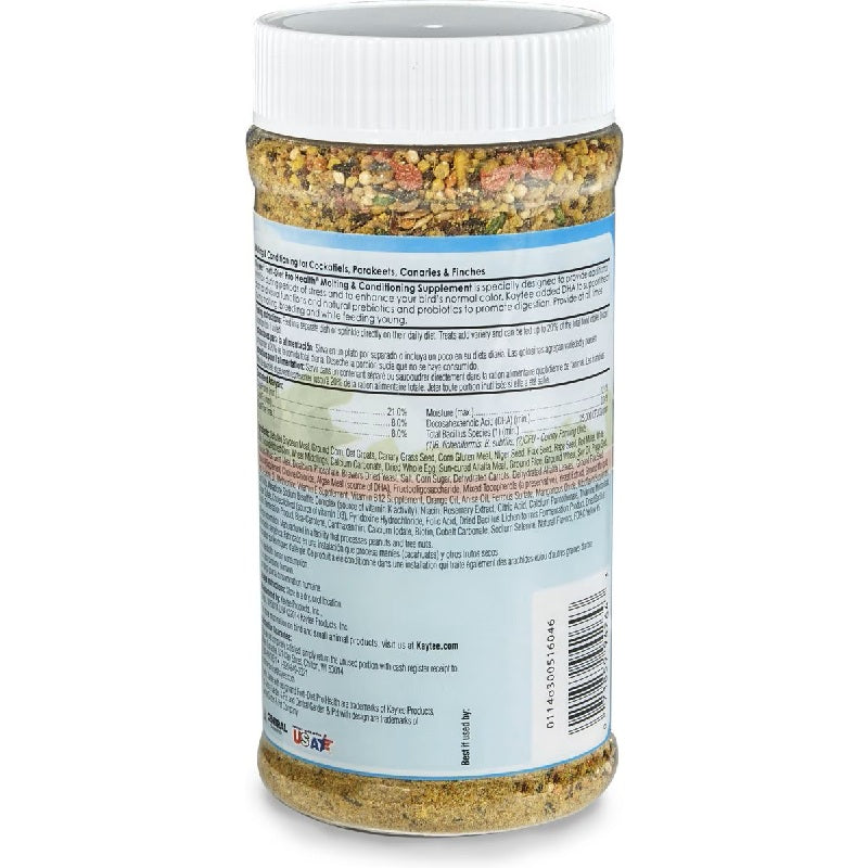 Kaytee Molting and Conditioning Jar for Small Pet Birds, 11 oz.