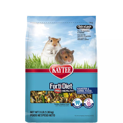 KAYTEE® Forti-Diet Pro Health Hamster & Gerbil Food 3 LB