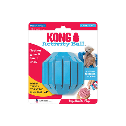 KONG Puppy Activity Ball Dog Toy Medium