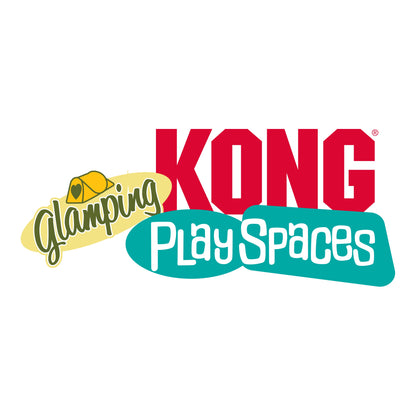 KONG Play Spaces Glamping Tent Tunnel with Catnip Toy