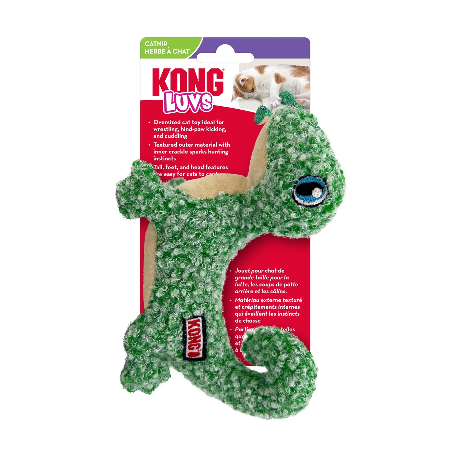 KONG Cat Luvs Lizard Cat Toy