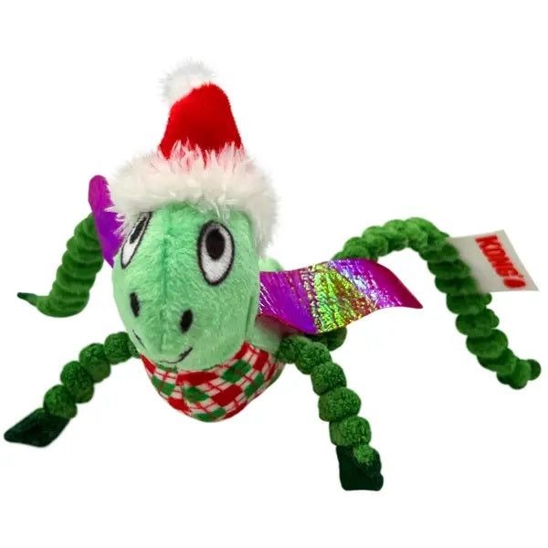 KONG Holiday Crackles Grasshopper Cat Toy