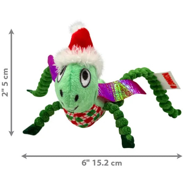 KONG Holiday Crackles Grasshopper Cat Toy