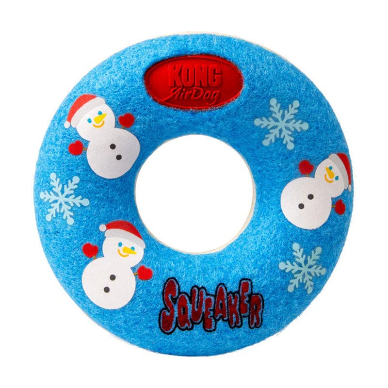 KONG Holiday AirDog® Donut Dog Toy, Medium