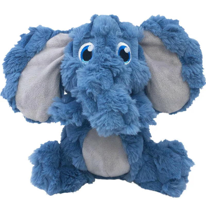 KONG Scrumplez Elephant Dog Toy, Medium