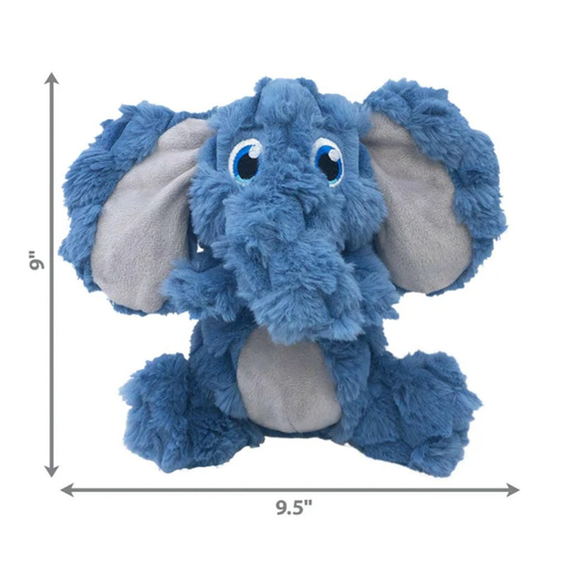 KONG Scrumplez Elephant Dog Toy, Medium