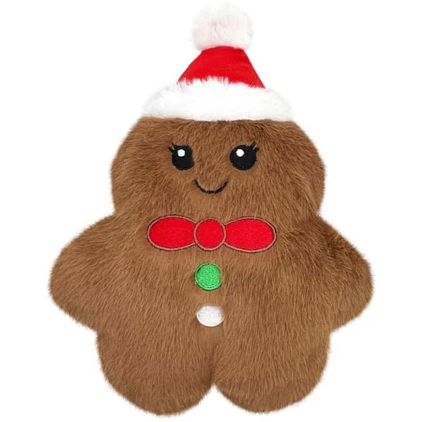 Kong Holiday Snuzzles Gingerbread Dog Toy Medium